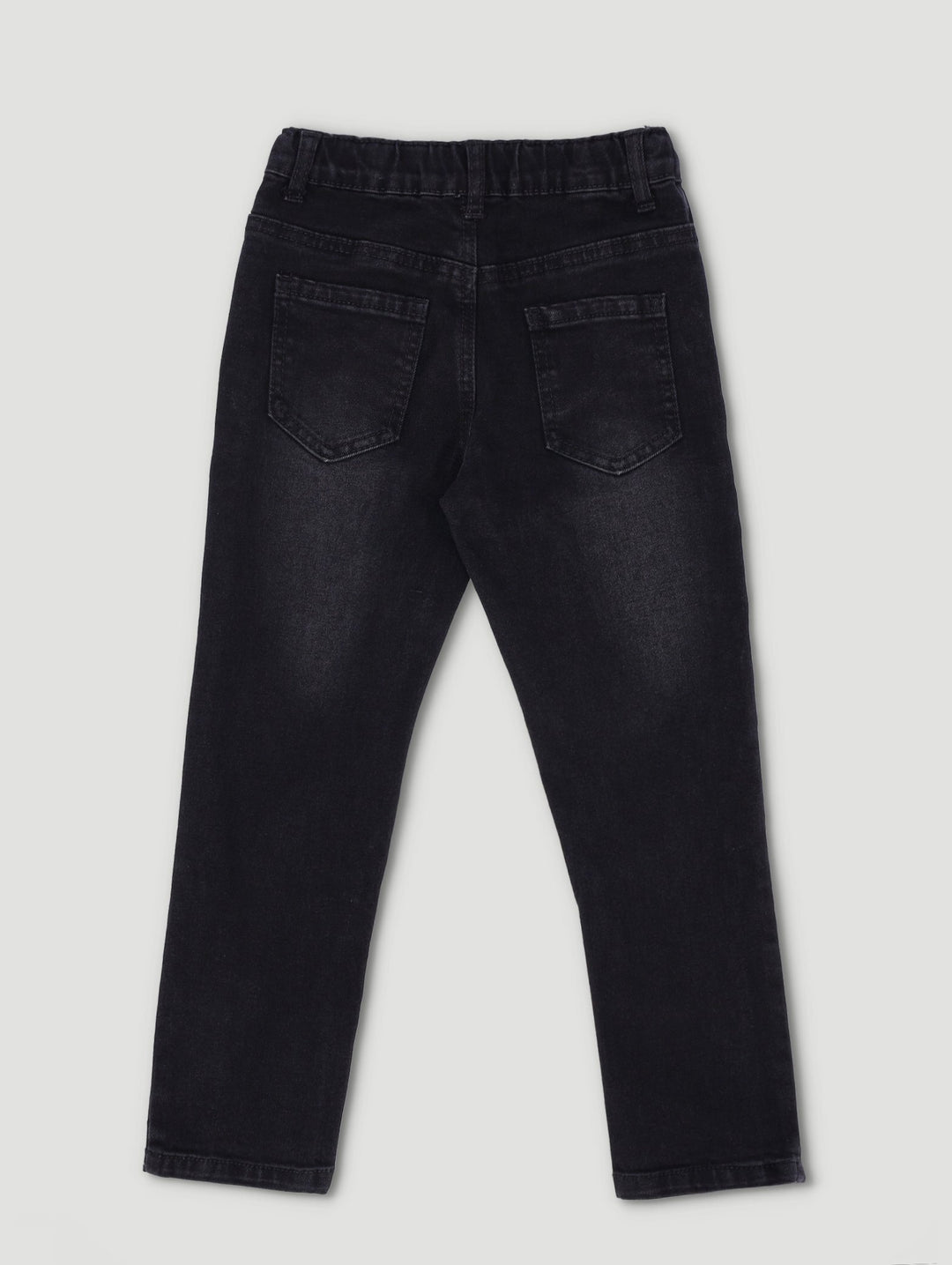 Pre-Boys Fashion Denim Jeans - Black