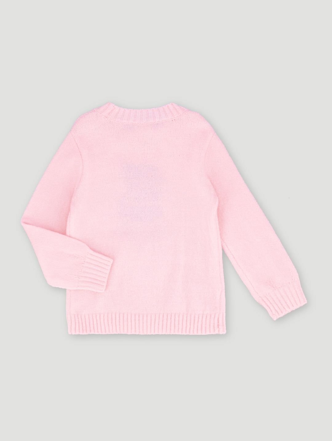 Pre-Girls Tulle Easter Bunny Knitwear - Pink