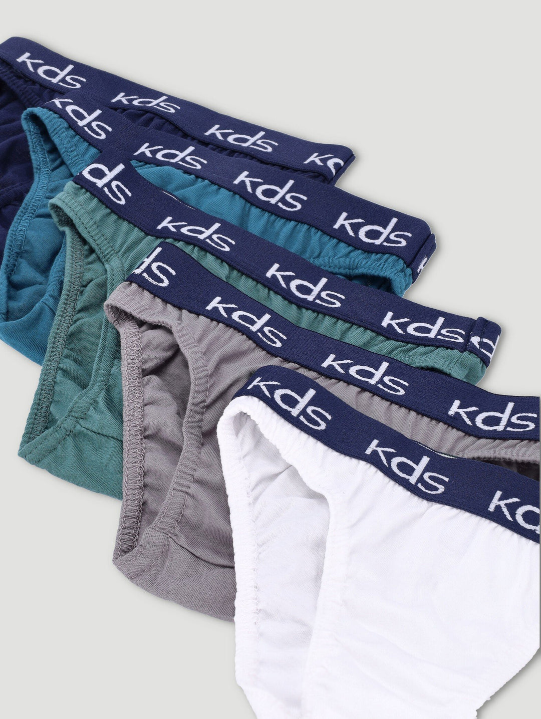 Pre-Boys 5 Pack Plain Briefs