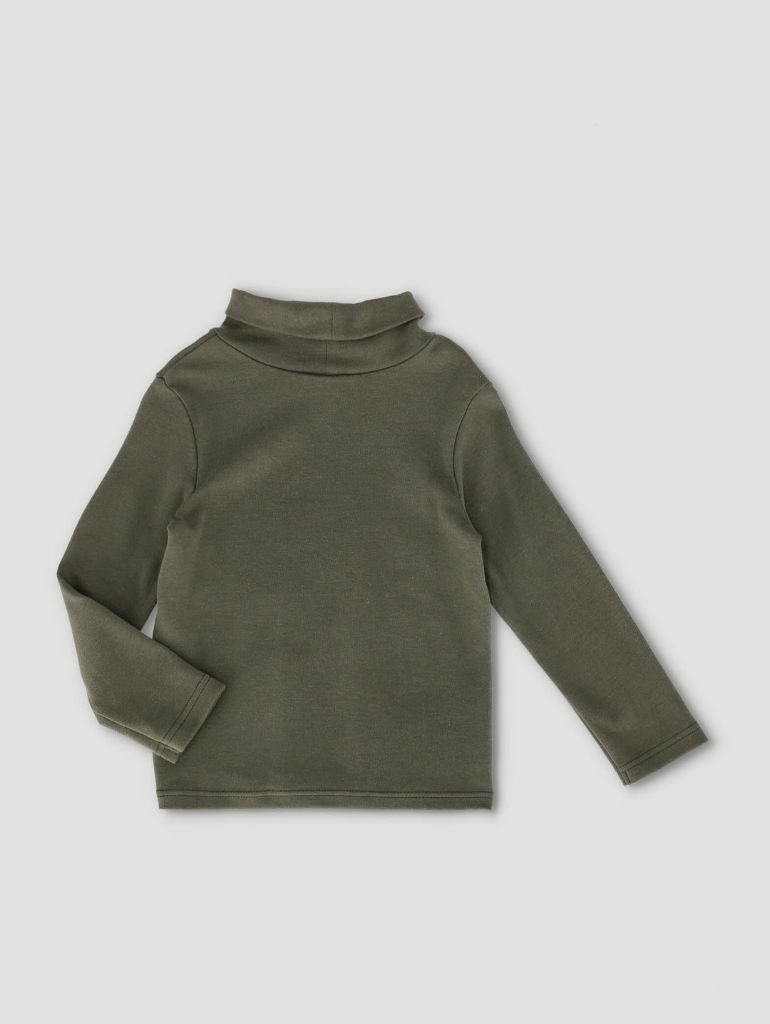Pre-Boys Poloneck With Print - Olive