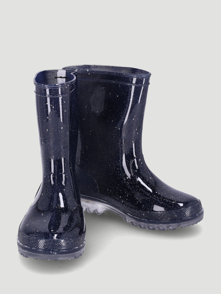 Pre-Boys Rocket Wellington Boots - Navy