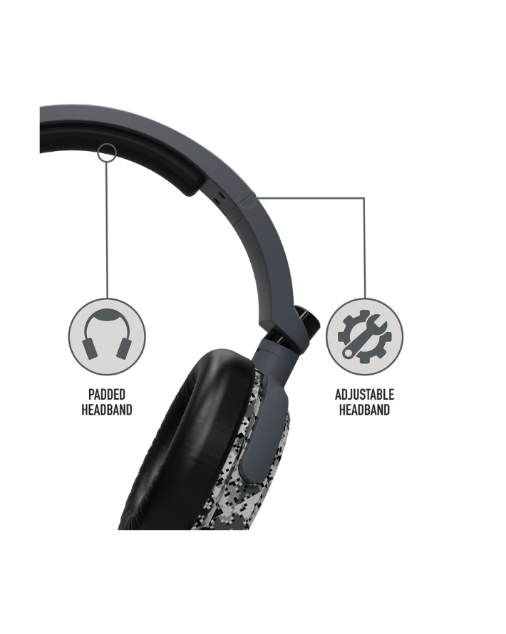 C6-100 Gaming Headset Grey