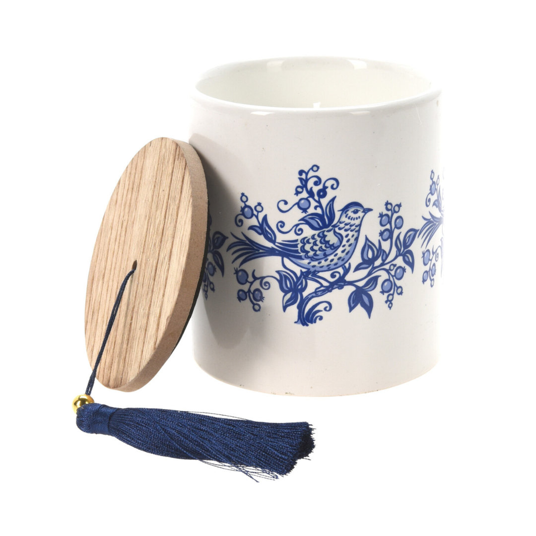 Oud Amalfi Candle In Glass - Blue
