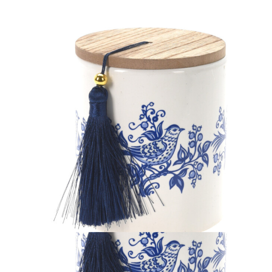 Oud Amalfi Candle In Glass - Blue