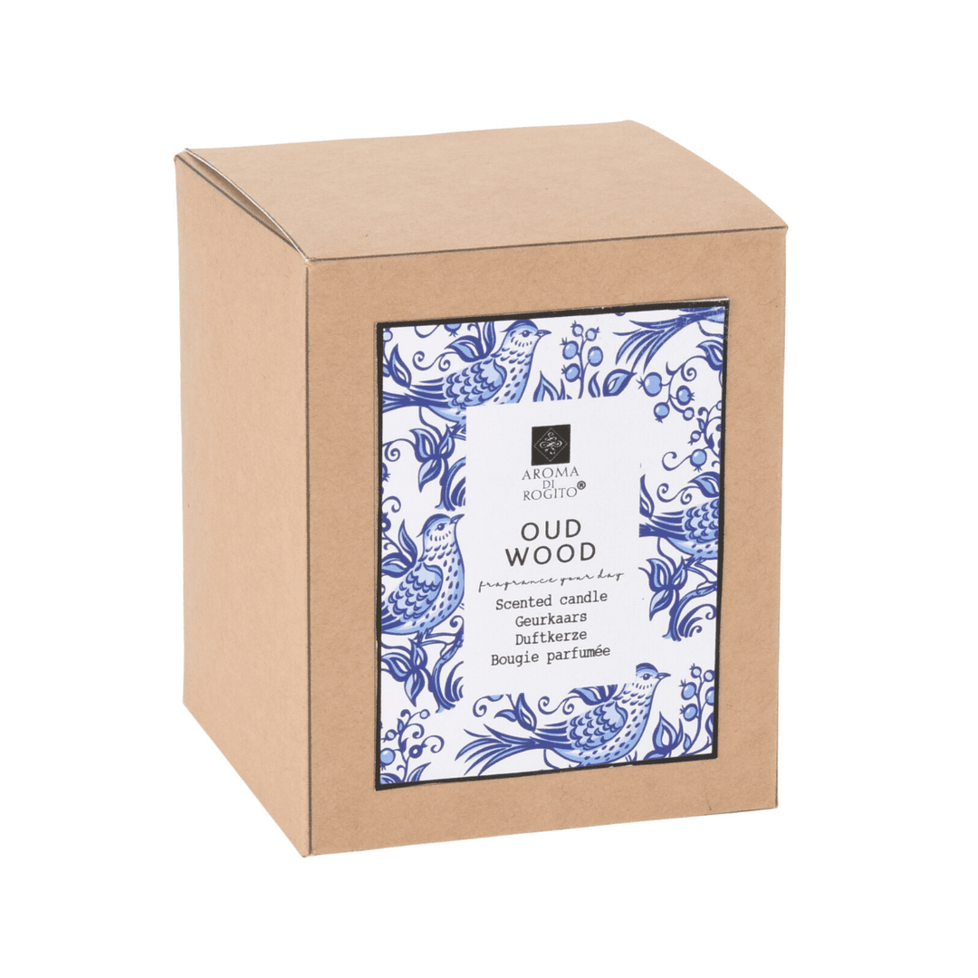 Oud Amalfi Candle In Glass - Blue