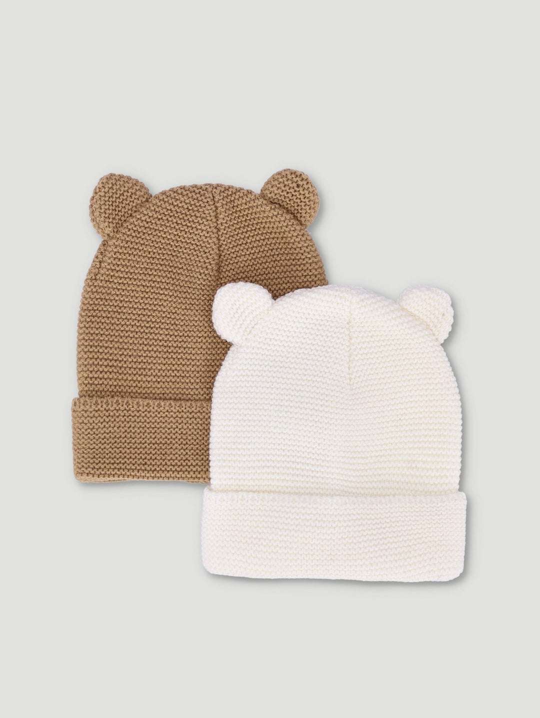 Baby Boys 2 Pack Beanie With Ears