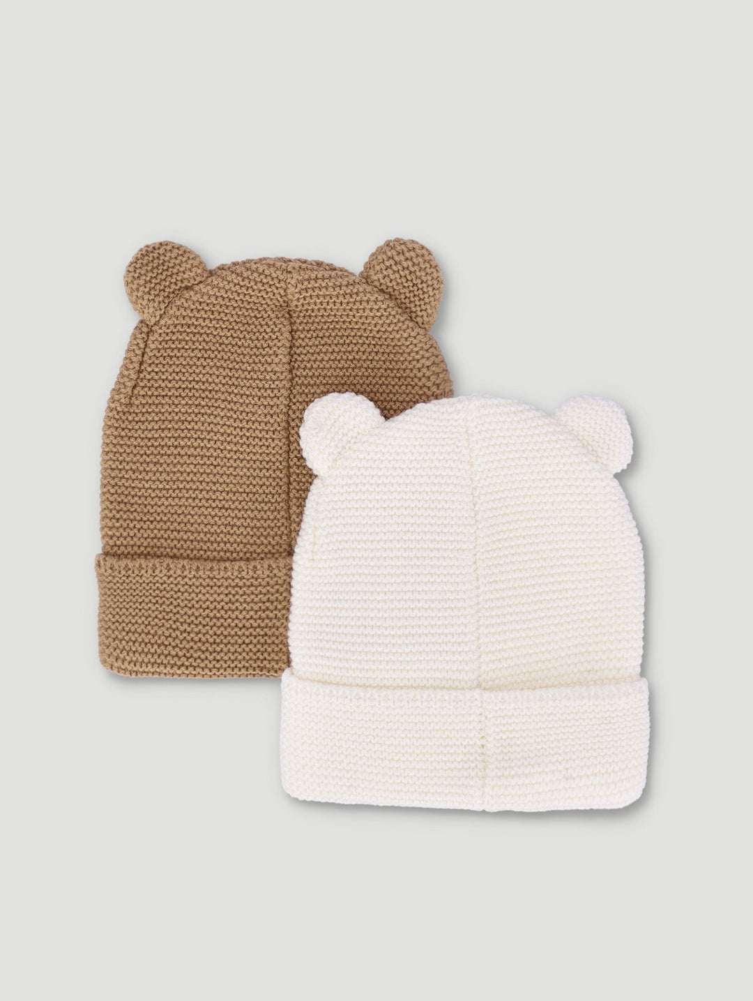Baby Boys 2 Pack Beanie With Ears