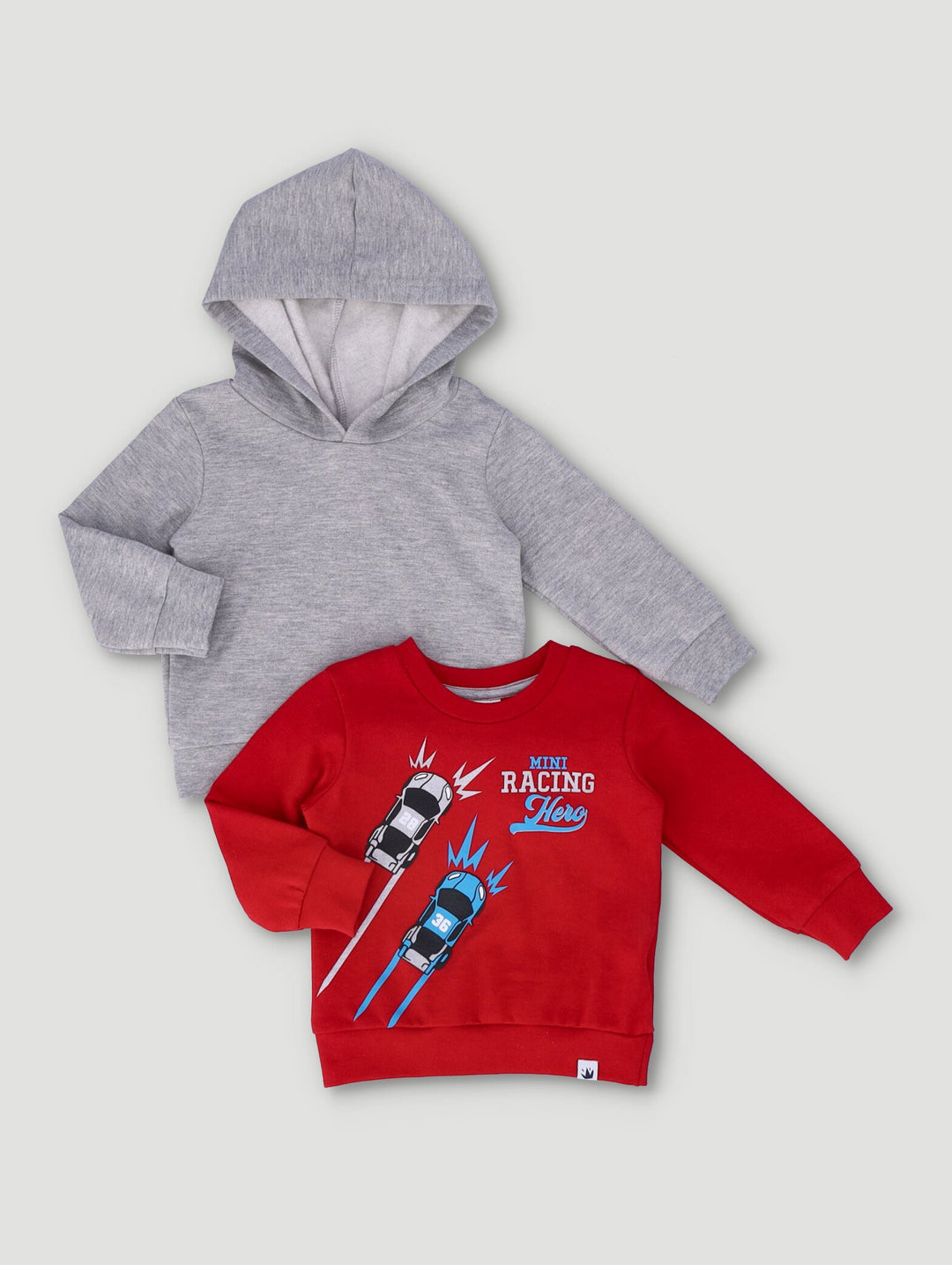 Baby Boys 2 Pack Valentines Sweats - Red