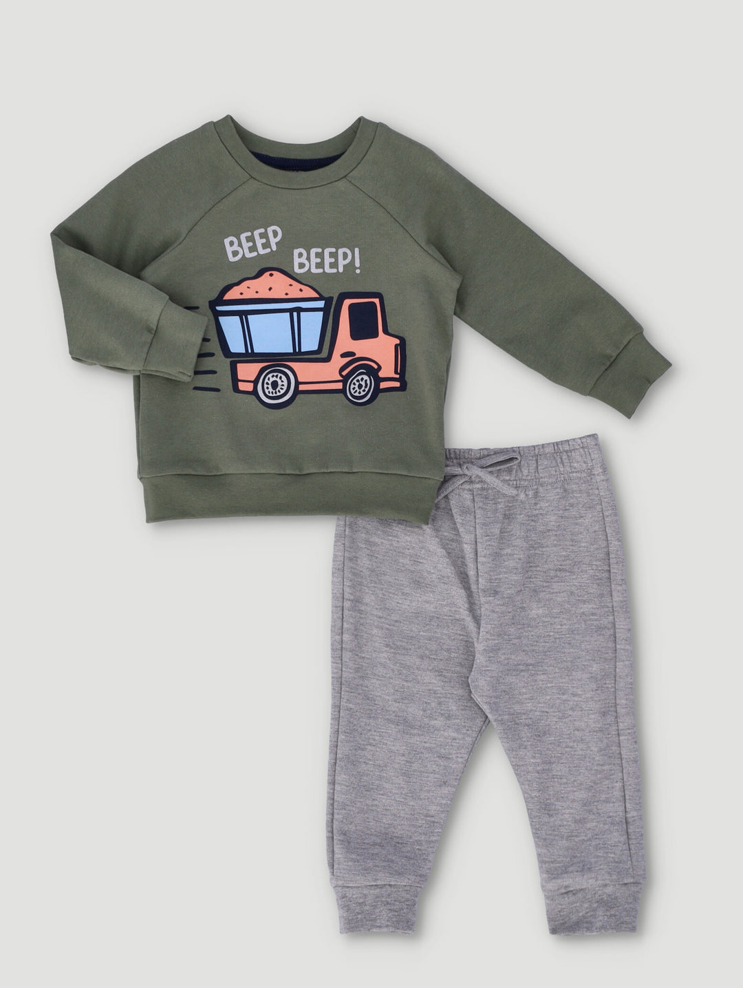 Baby Boys Transport Lorry Set - Grey