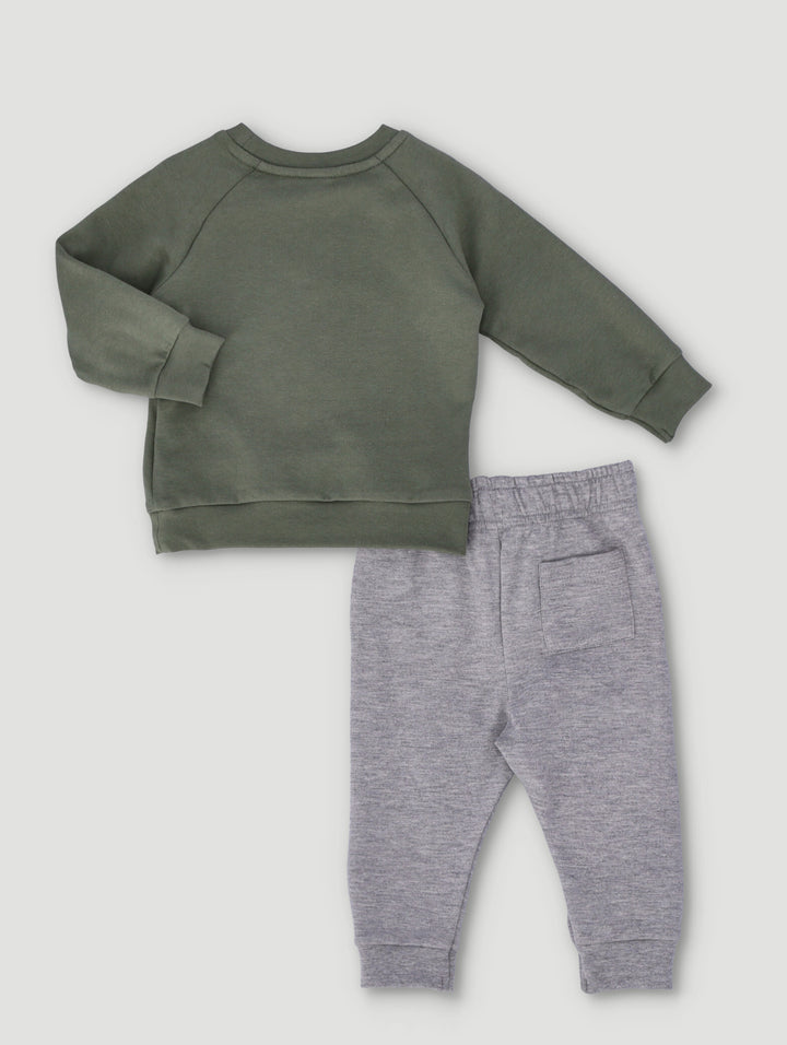 Baby Boys Transport Lorry Set - Grey