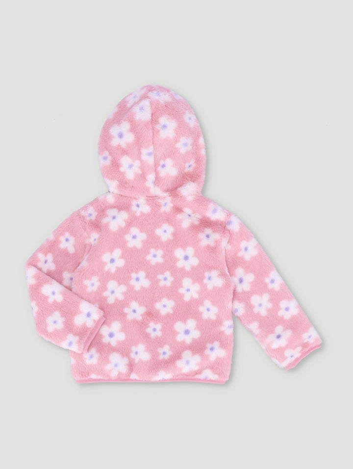 Pre-Girls Faux Fur Jacket