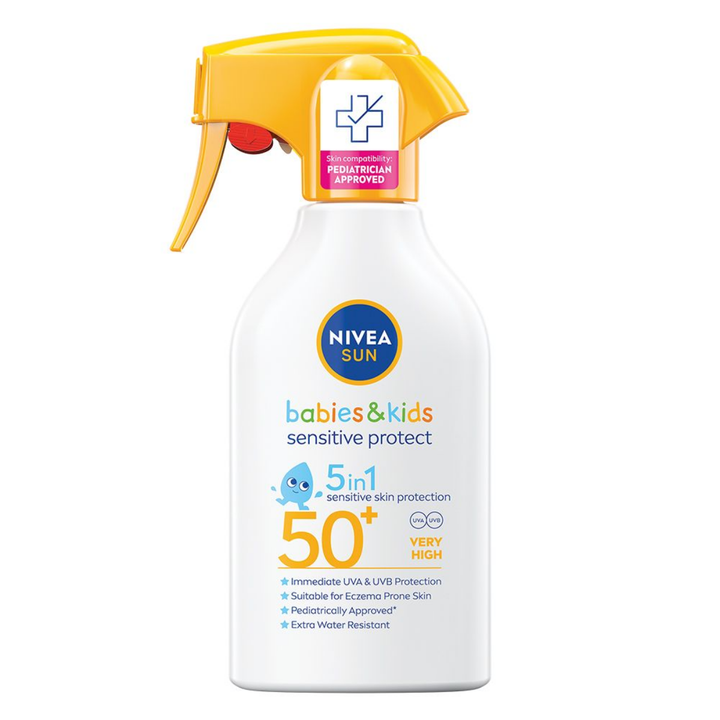 Sun Kids Sens Prot&Care Spf50 Trigger 250Ml