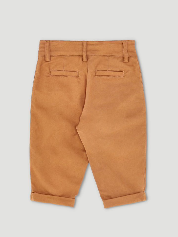 Keedo Baby Boys Premium Pant - Tobacco