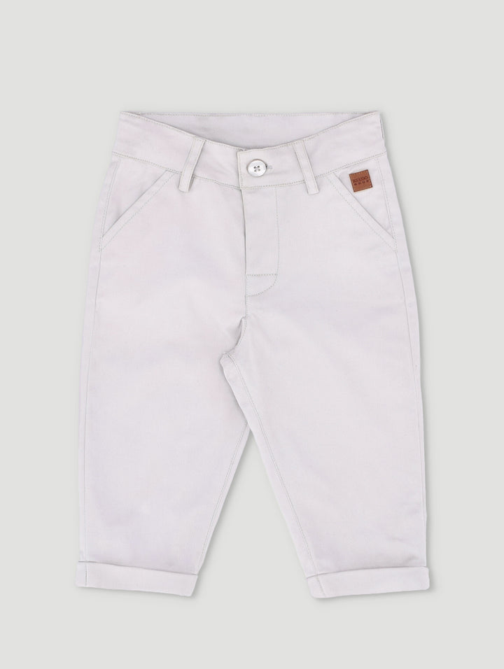 Keedo Baby Boys Premium Chino Pant - Grey