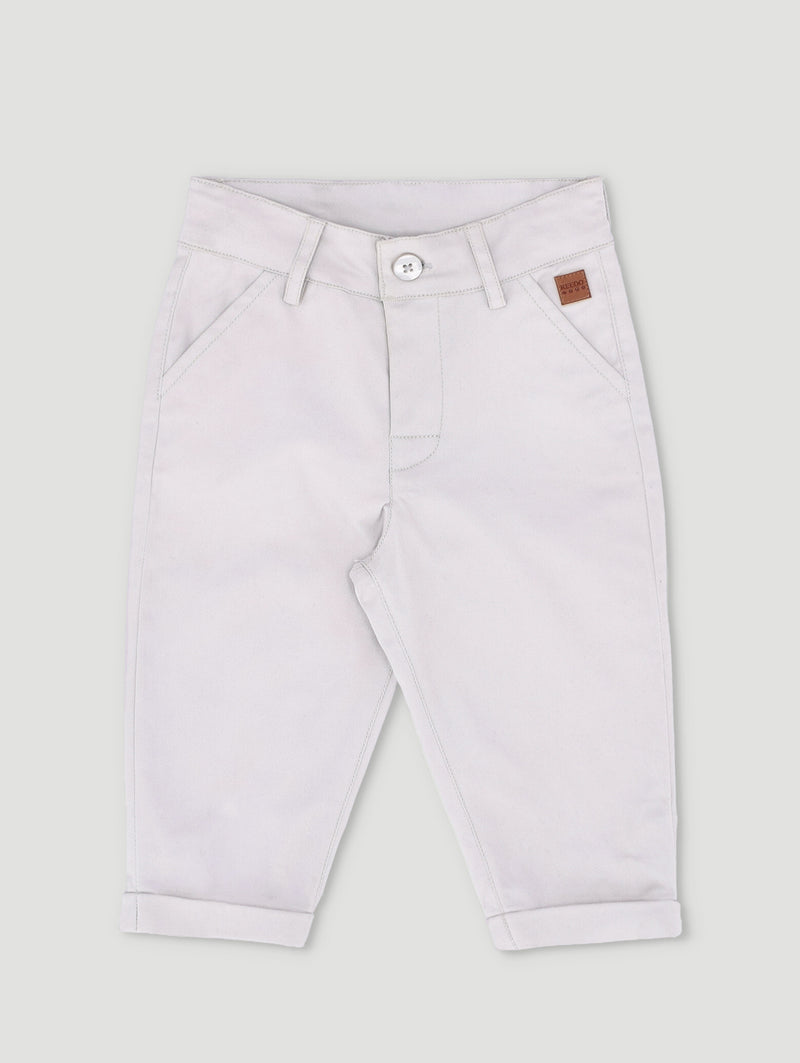 Keedo Baby Boys Premium Chino Pant - Grey
