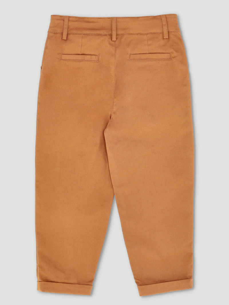 Boys Tobacco Premium Chino Pants