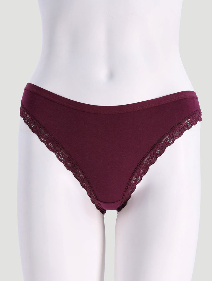 3 Pack Cotton Stretch Brazilian Panties