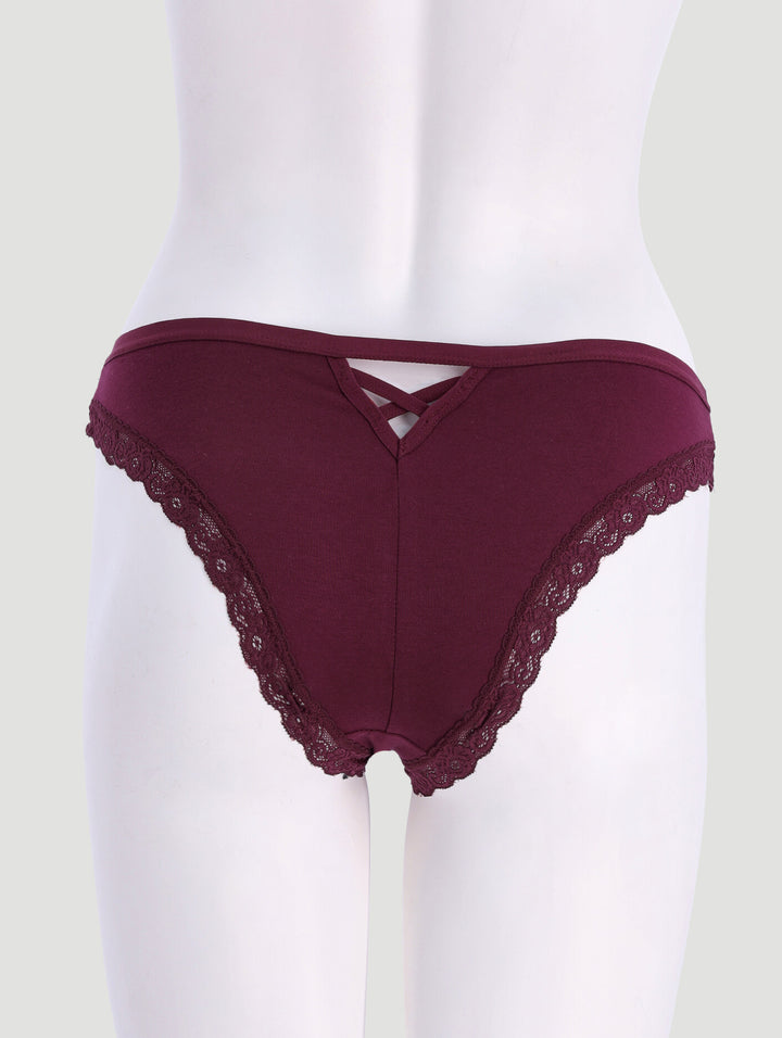 3 Pack Cotton Stretch Brazilian Panties