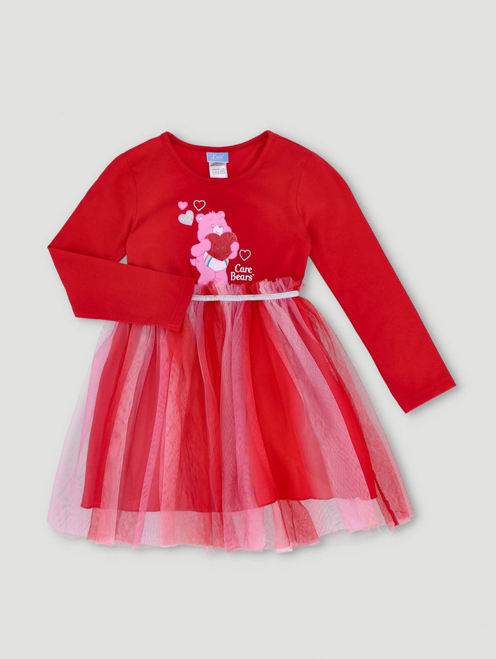 PreGirls Care Bears Party Dress Red Edgars