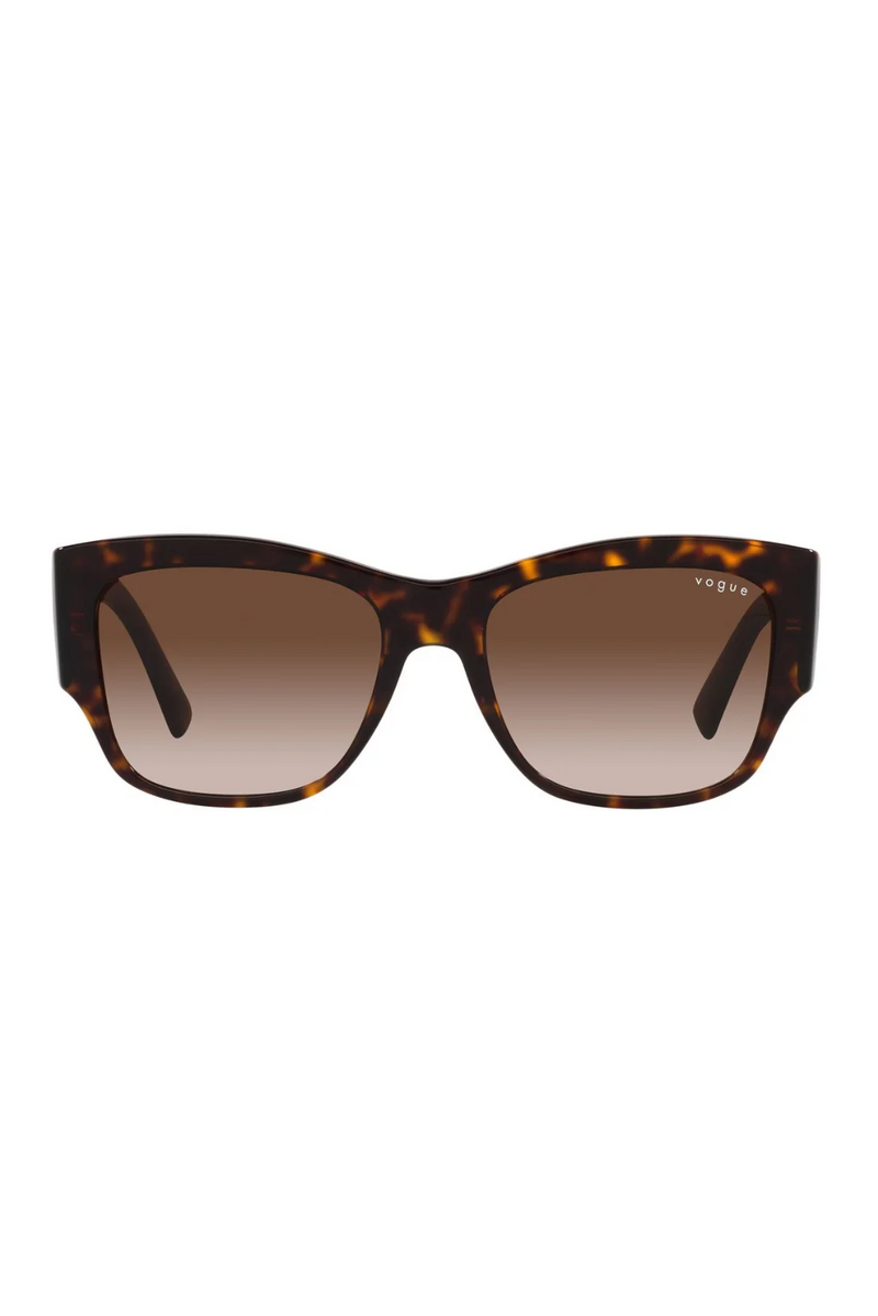 Vogue Dark Havana Sunglasses - Tortoise