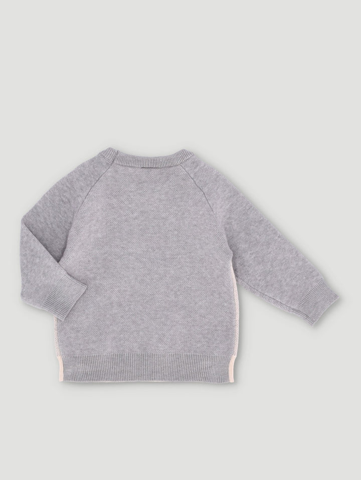 Baby Boys 3D Knitwear Dino Jumper Edgars