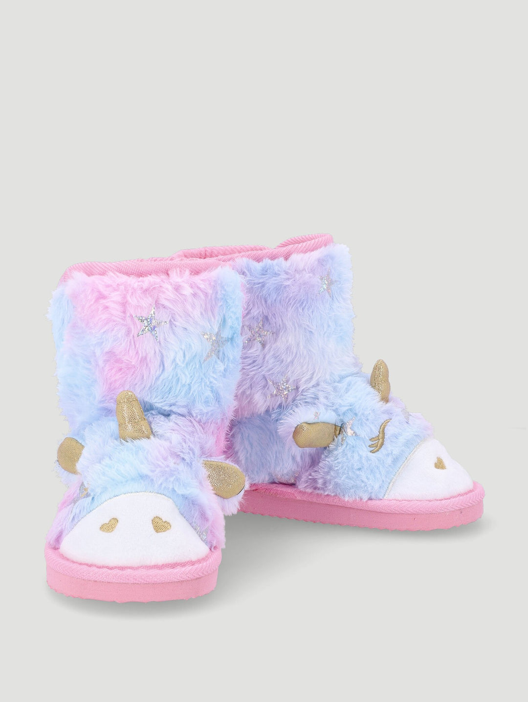 Pre-Girls Rainbow Slipper Boot