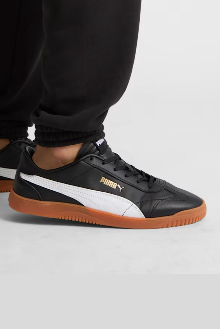 Club 5V5 Sneaker With Gum Sole - Black/White