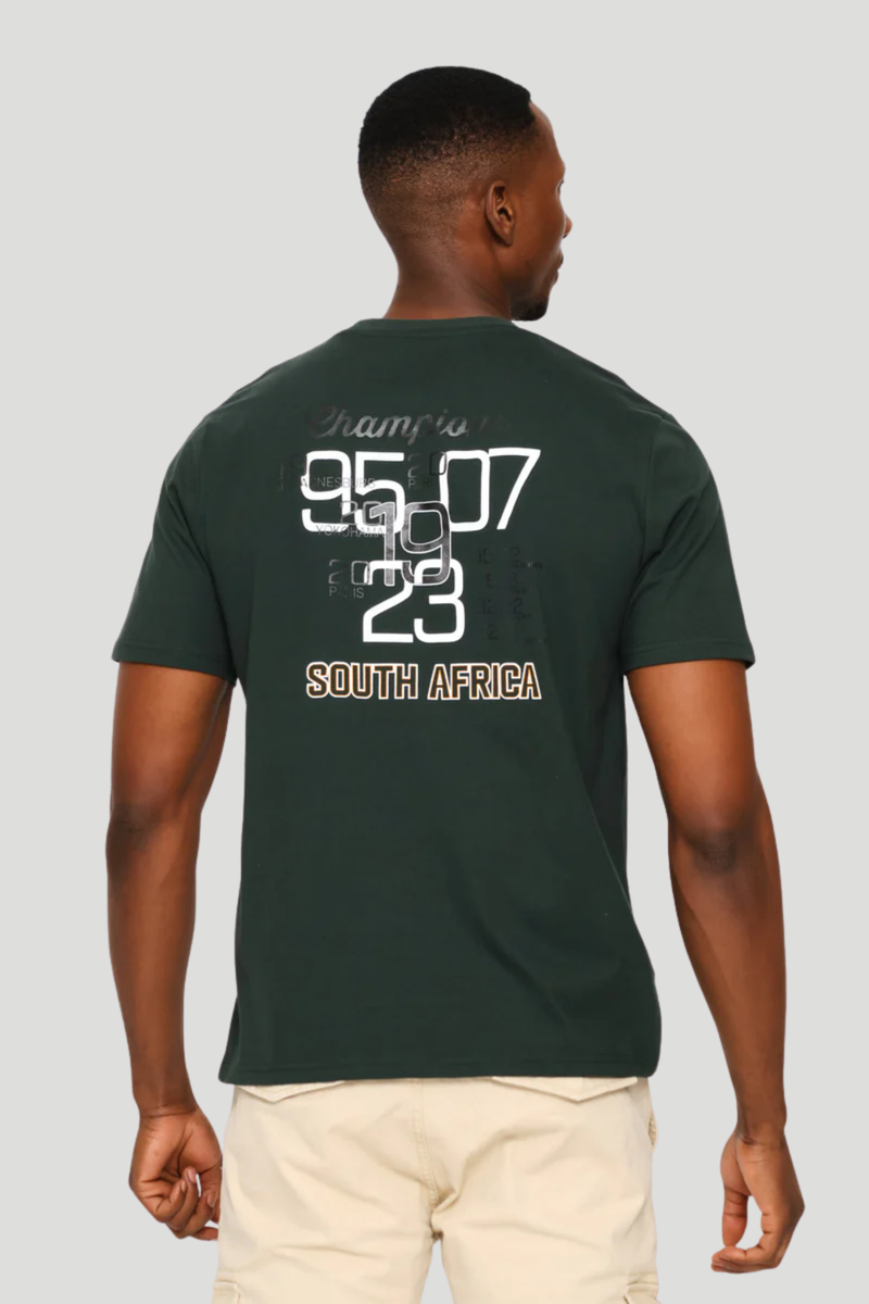 SA Champs Heavy Weight Tee - Dark Green
