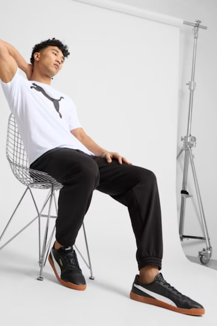 Club 5V5 Sneaker With Gum Sole - Black/White