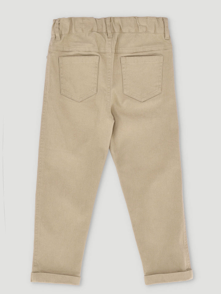 Keedo Boys Denim Pant - Tan