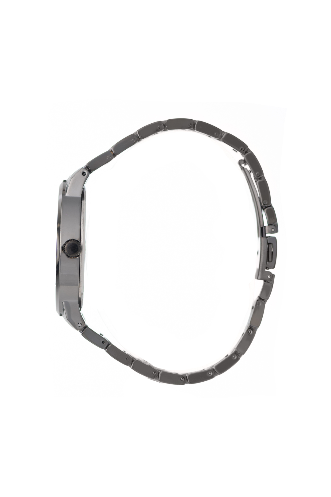 Revlri Gunmetal Case Black Dial Watch - Gunmetal