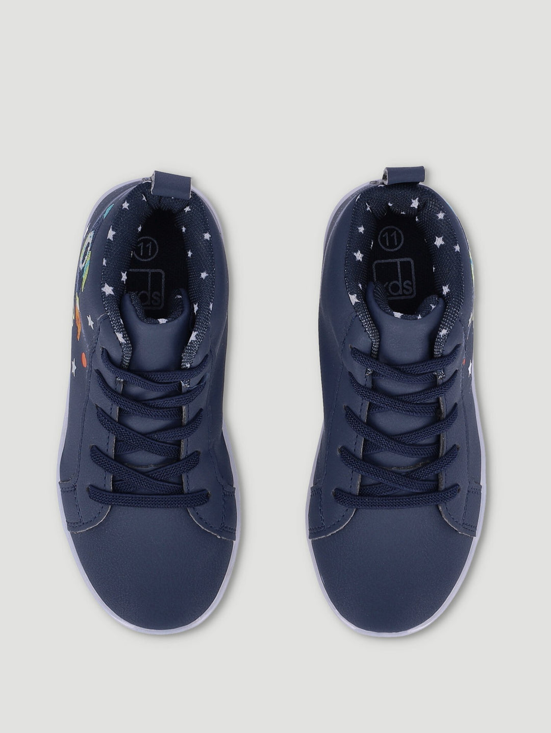 Pre-Boys Rocket Light-Up Sneaker - Navy