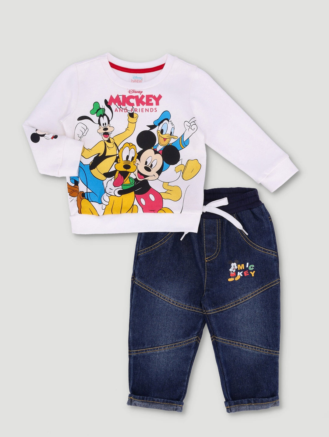 Baby Boys Mickey Mouse & Friends Set - Navy