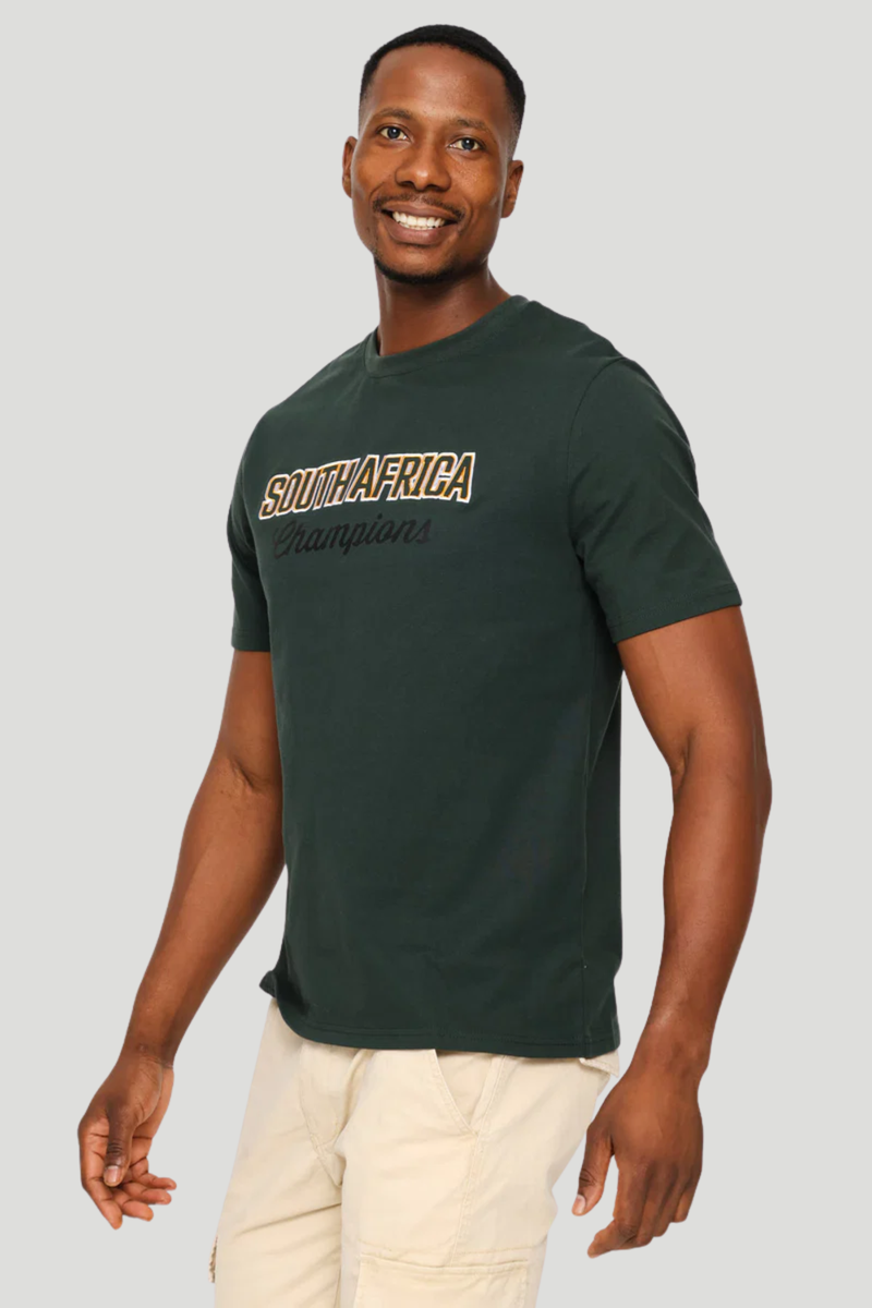 SA Champs Heavy Weight Tee - Dark Green