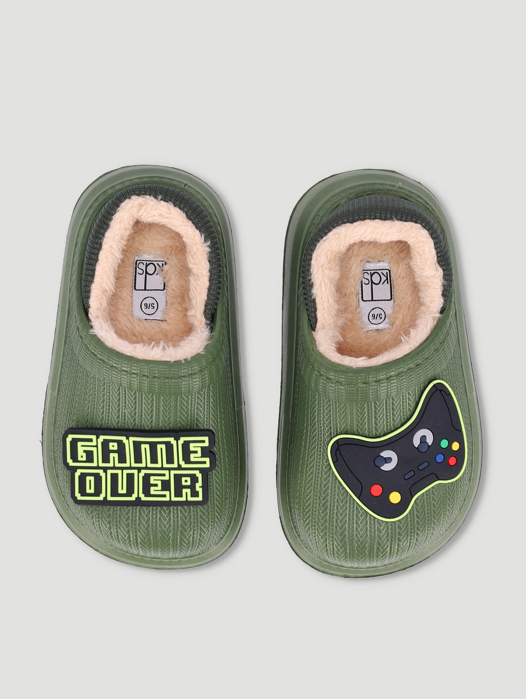 Boys Pre-Boys Gamer Slipper Clog FatigueSlippers – Edgars