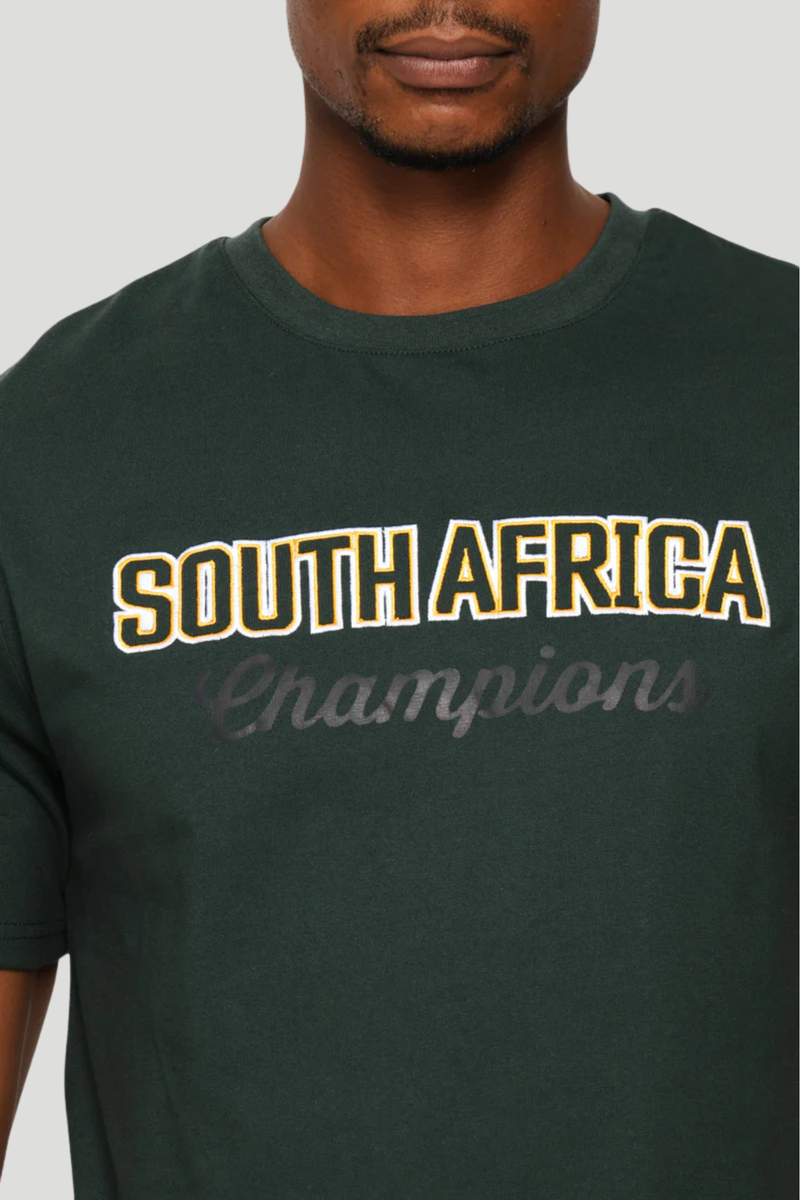 SA Champs Heavy Weight Tee - Dark Green