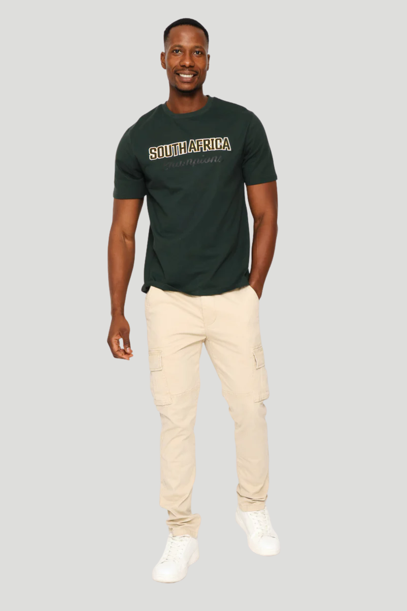 SA Champs Heavy Weight Tee - Dark Green