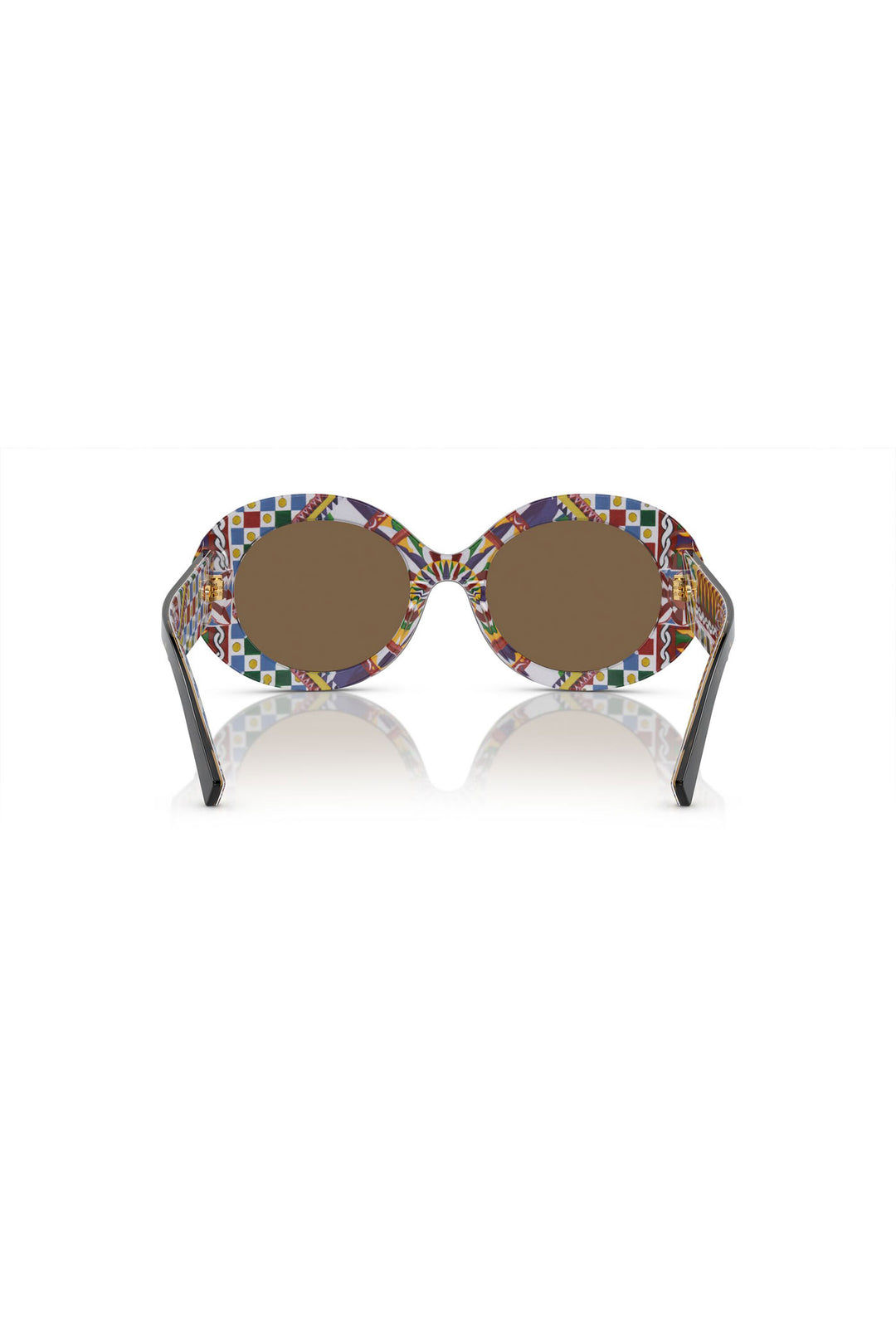 Oval Frame Sunglasses - Tortoise Shell