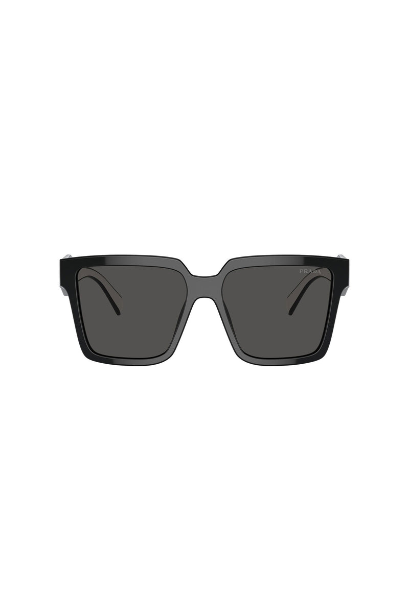 Square Framed Sunglasses - Black