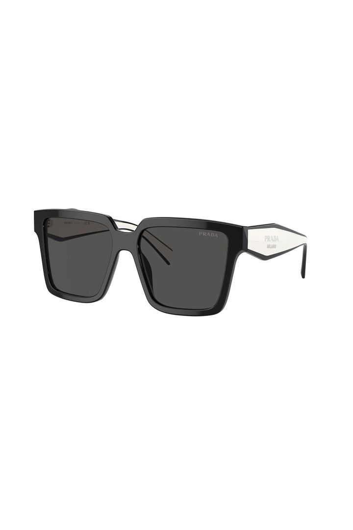 Square Framed Sunglasses - Black