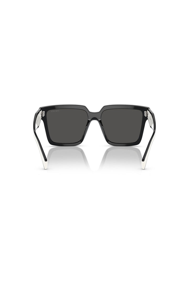 Square Framed Sunglasses - Black