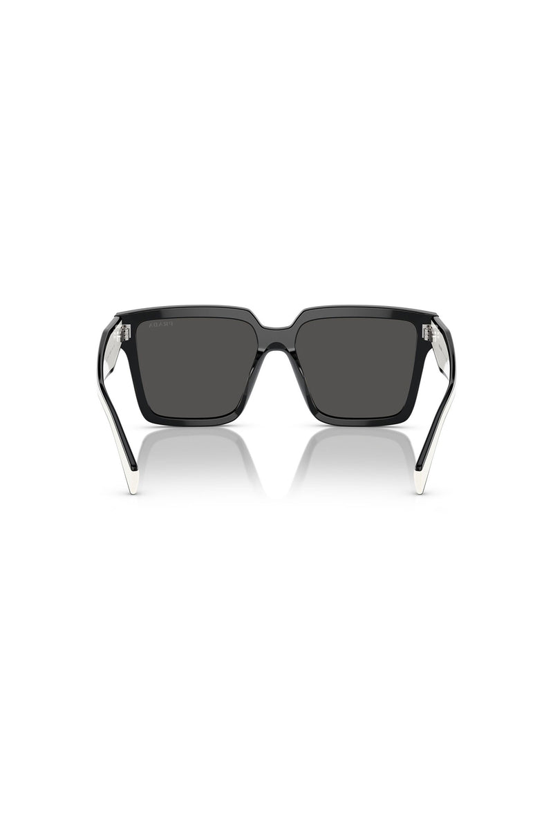 Square Framed Sunglasses - Black