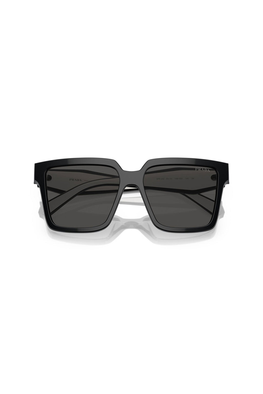 Square Framed Sunglasses - Black