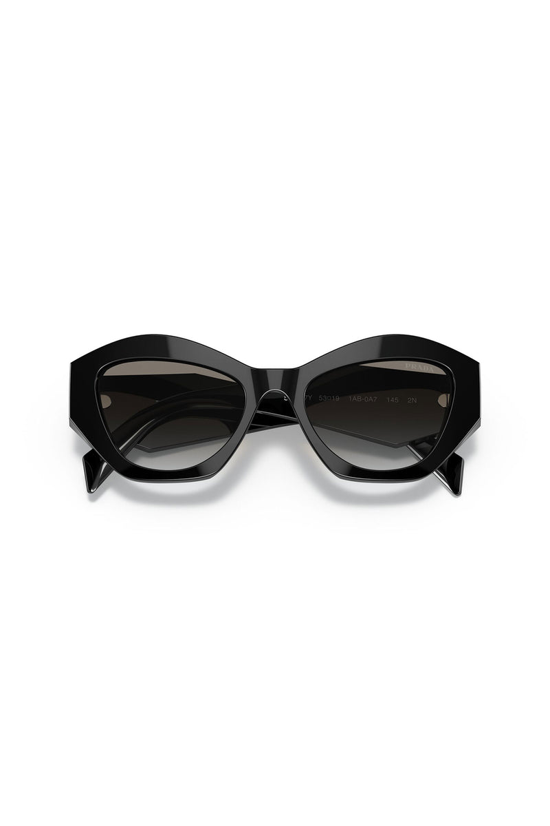 Small Cat Eye Sunglasses - Black