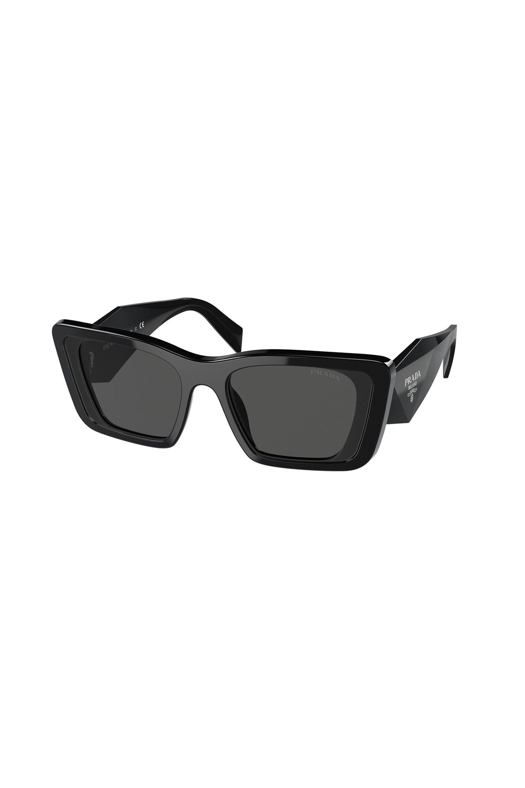 Square Cate Eye Sunglasses - Black