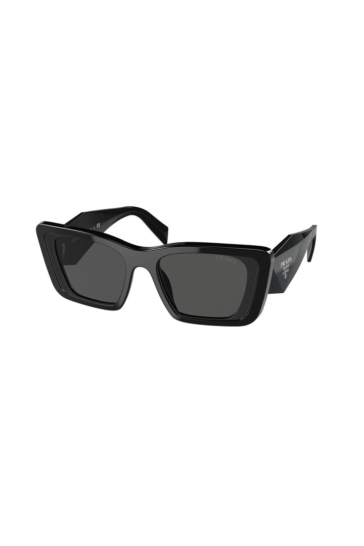 Square Cate Eye Sunglasses - Black