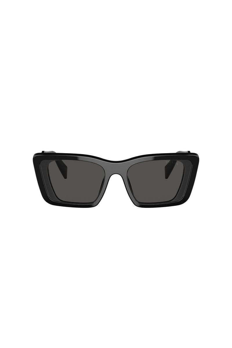 Square Cate Eye Sunglasses - Black