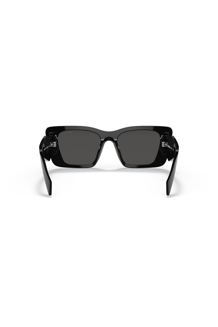 Square Cate Eye Sunglasses - Black