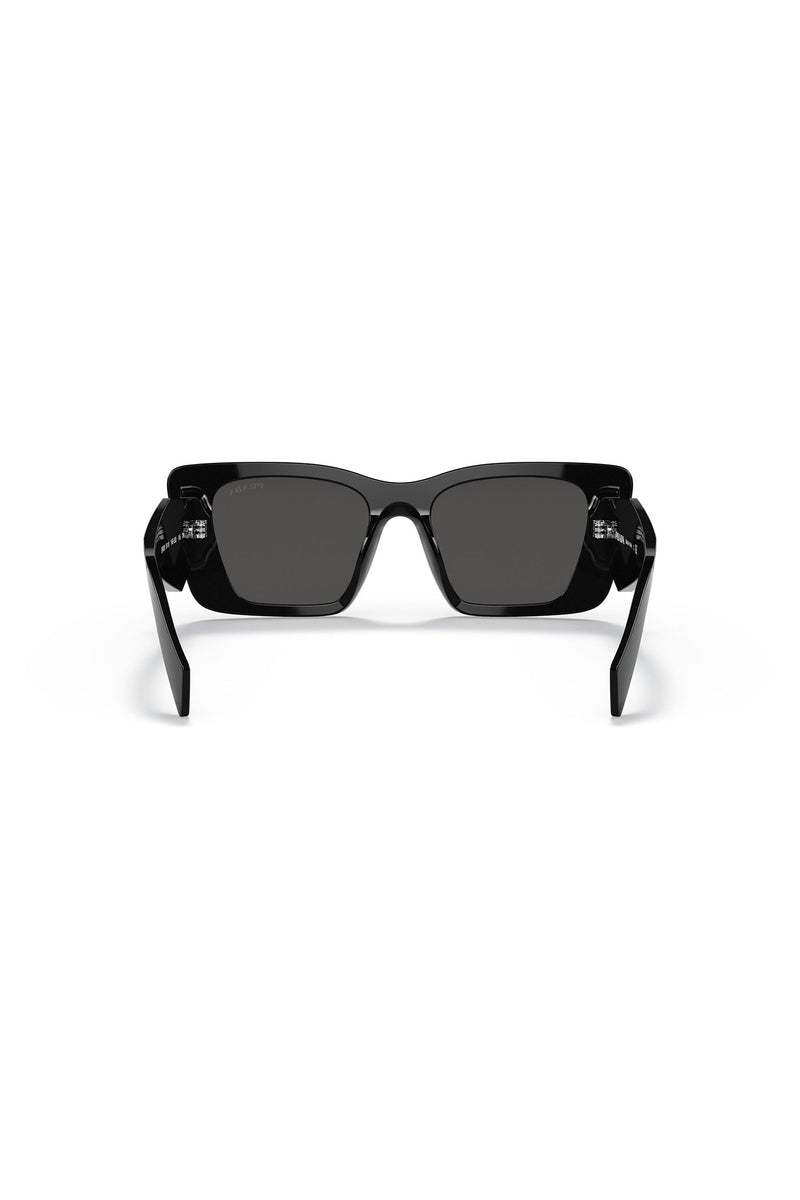 Square Cate Eye Sunglasses - Black