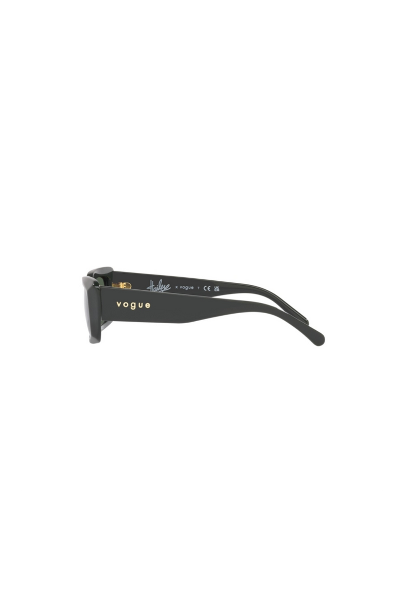 Dark Green Rectangular Sunglasses
